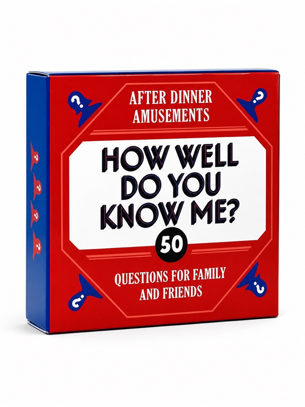 How Well Do You Know Me? 50 Question Game, Fun for Family & Friends